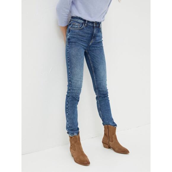 FAT FACE DENIM Westbury Slim Jeans Size 4R - Picture 5 of 8